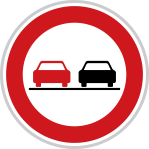 Zákaz předjíždění