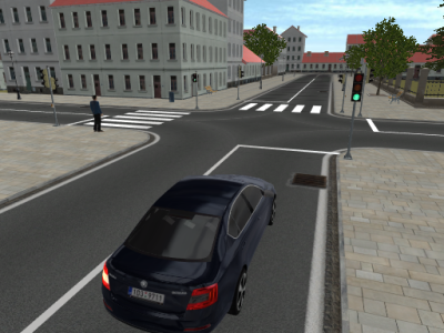 Křižovatka s chodcem