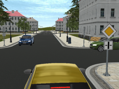 Křižovatka s Hlavní silnicí