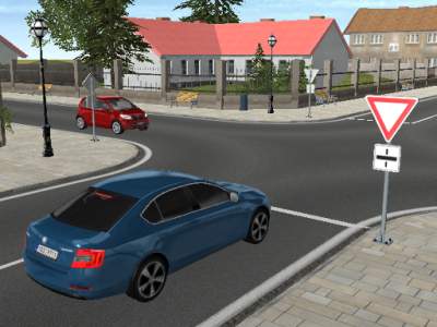 Křižovatka s Dej přednost v jízdě