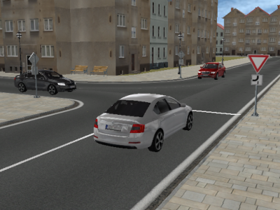 Křižovatka s Hlavní silnicí