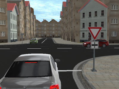 Křižovatka s Dej přednost v jízdě