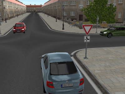 Křižovatka s Dej přednost v jízdě