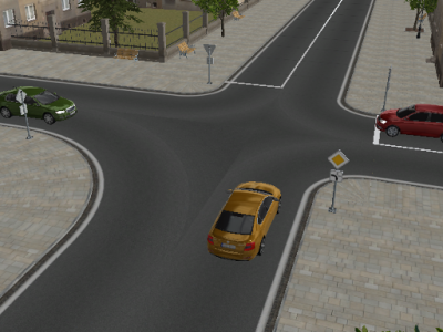 Křižovatka s Hlavní silnicí