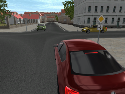 Křižovatka s Hlavní silnicí