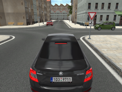 Křižovatka s Dej přednost v jízdě