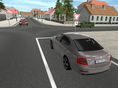 Křižovatka s Dej přednost v jízdě