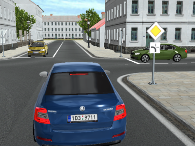 Křižovatka s Hlavní silnicí