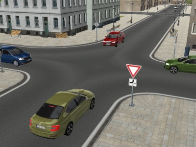 Křižovatka s Dej přednost v jízdě