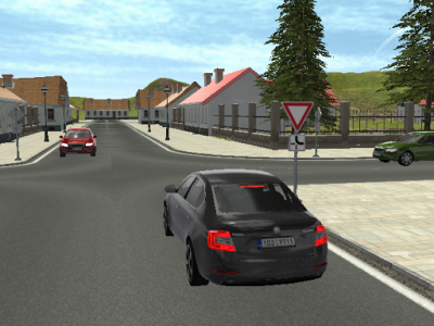 Křižovatka s Dej přednost v jízdě