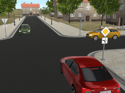 Křižovatka s Hlavní silnicí