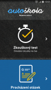 Autoškola - mobilní aplikace Autoškola - mobilní aplikace