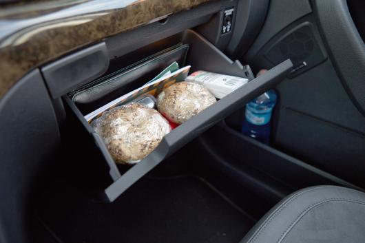Strava: Svačinu můžeme uložit do klimatizovaných přihrádek přímo v kabině Strava: Svačinu můžeme uložit do klimatizovaných přihrádek přímo v kabině