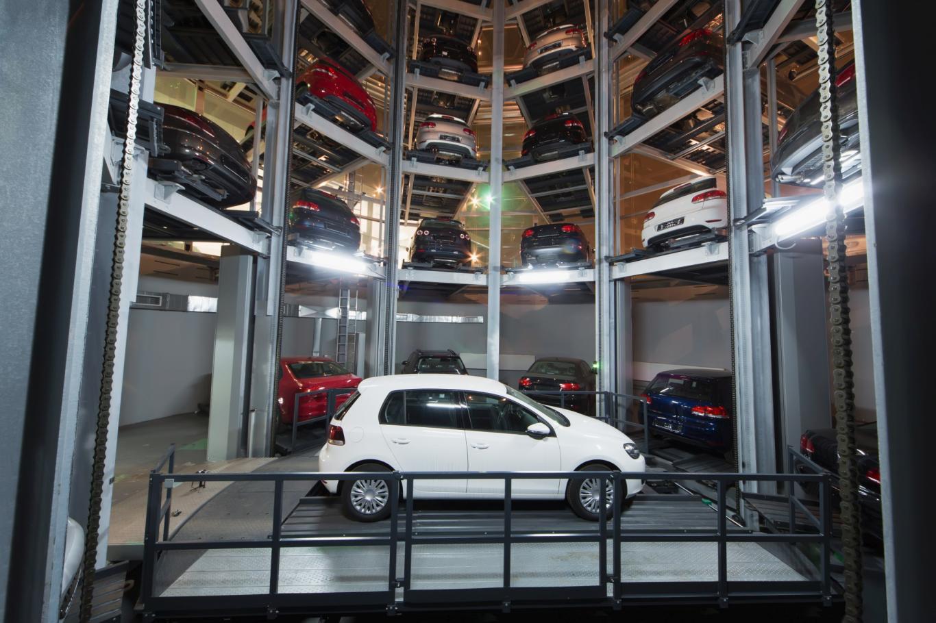 Stohovací parkovací systémy Stohovací parkovací systémy