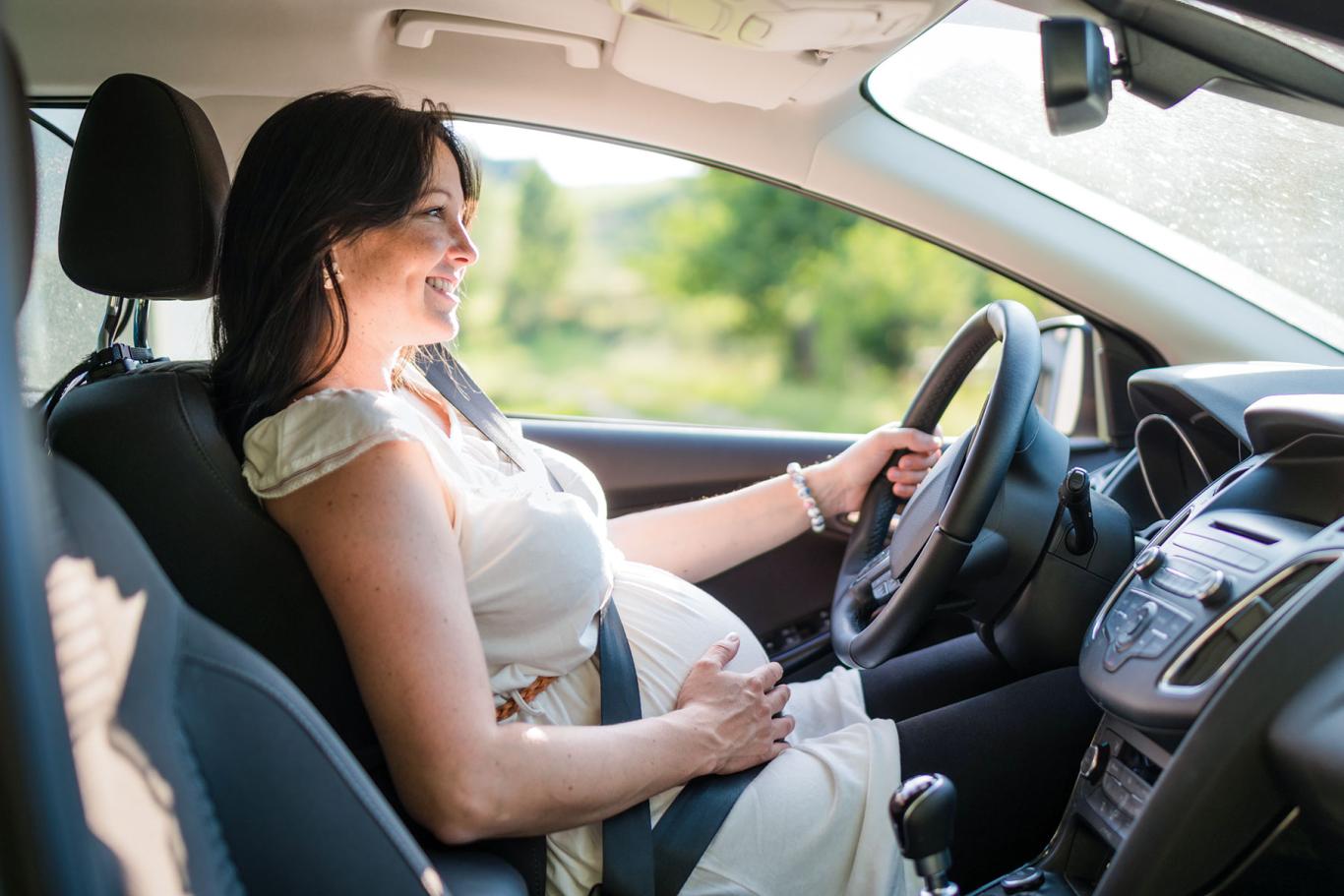Vliv těhotenství na bezpečnost řízení auta Vliv těhotenství na bezpečnost řízení auta