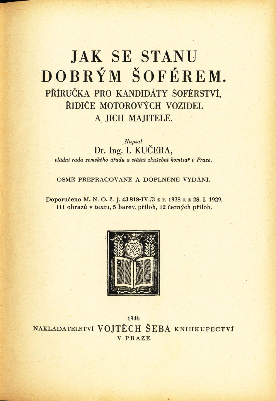 Historická učebnice "autoškoly" Historická učebnice "autoškoly"