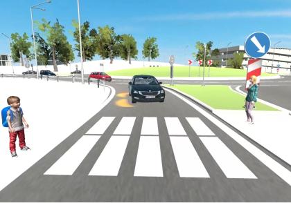 Nehody s chodcem při odbočování Nehody s chodcem při odbočování