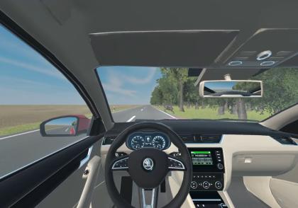 Padá sníh a zvěř hledá potravu také kolem silnic Padá sníh a zvěř hledá potravu také kolem silnic