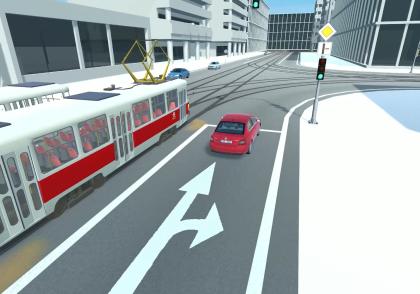 Přednost tramvají Přednost tramvají