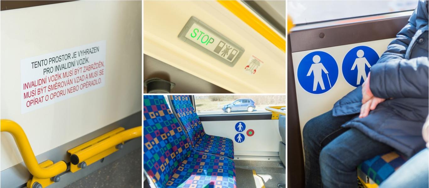 Ikony, upozornění a značky v autobusech Ikony, upozornění a značky v autobusech