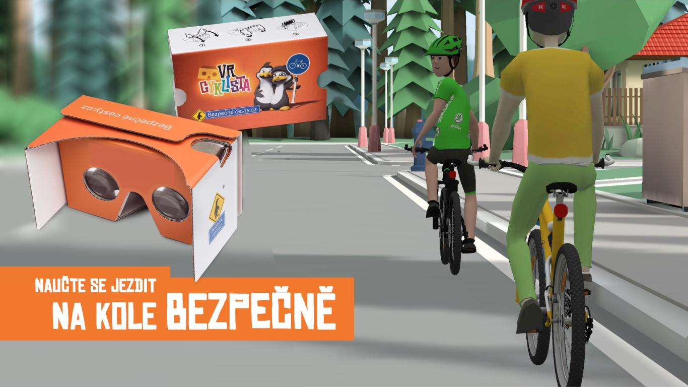 VR cyklista - mobilní aplikace VR cyklista - mobilní aplikace