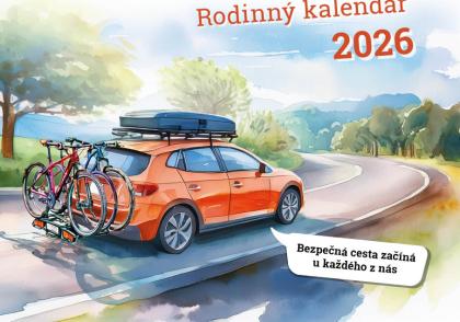 Soutěž o 30 rodinných kalendářů pro rok 2026 Soutěž o 30 rodinných kalendářů pro rok 2026