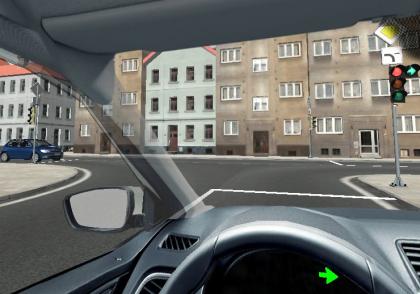 Jaká platí pravidla na křižovatce s doplňkovou zelenou šipkou? Jaká platí pravidla na křižovatce s doplňkovou zelenou šipkou?