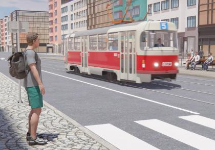 Tramvaje nemají vždy přednost. Ale hodně lidí si to bohužel pořád myslí. Tramvaje nemají vždy přednost. Ale hodně lidí si to bohužel pořád myslí.