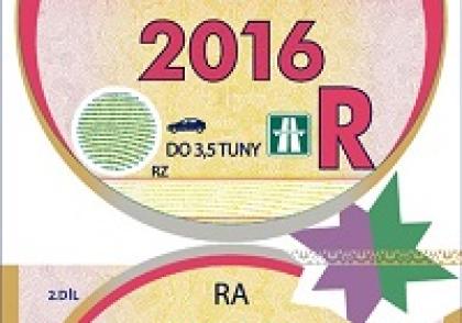 Dálniční známky 2016 Dálniční známky 2016