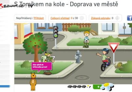 Bezpečná cesta do školy na TV Seznam Bezpečná cesta do školy na TV Seznam