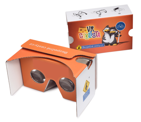 Cardboard VR cyklista -  Cardboard VR cyklista -