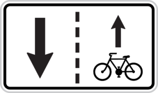 Vjezd cyklistů v protisměru povolen