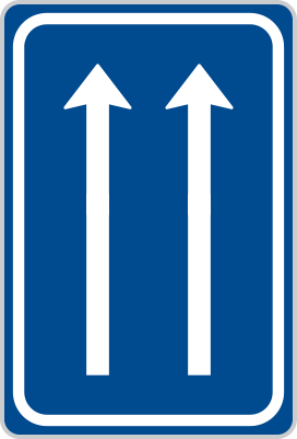 Uspořádání jízdních pruhů