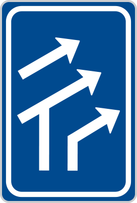 Uspořádání jízdních pruhů