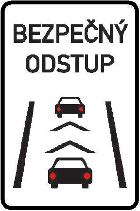 Bezpečný odstup