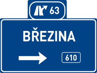 Směrová návěst pro odbočení