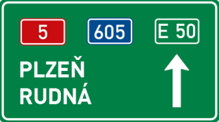 Dálková návěst s šipkou