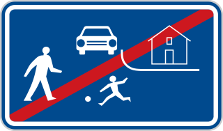 Konec obytné zóny