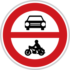 Zákaz vjezdu všech motorových vozidel